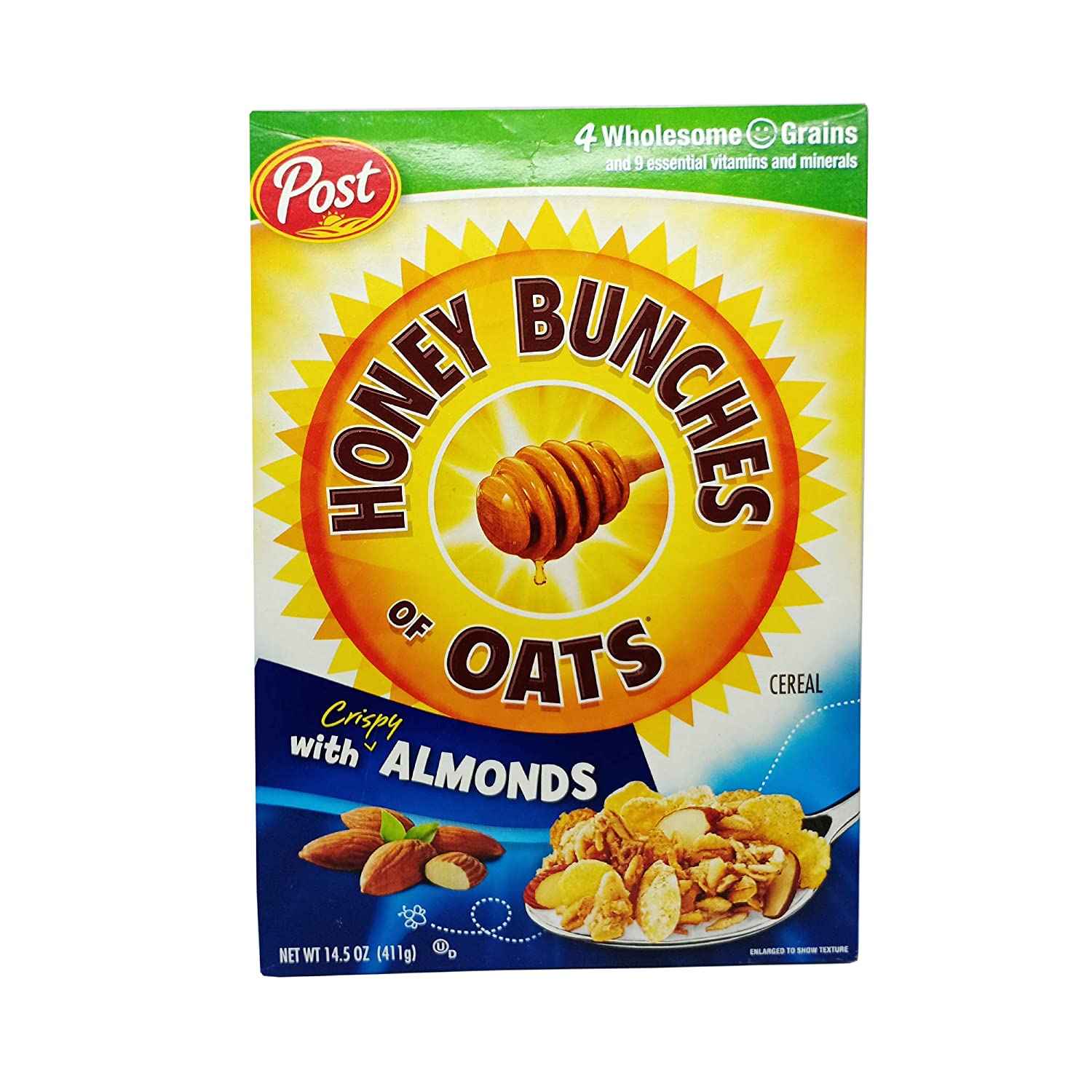 Post Honey Bunches of Oats Almond 411G