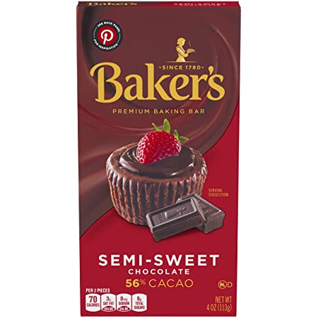 Bakers Semi Swt Chocolate 113G