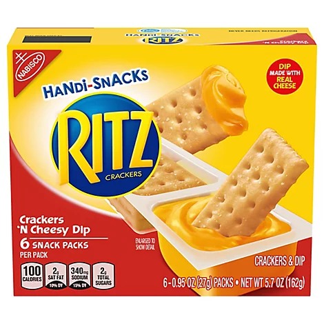 Ritz Crackers N Cheese Dip 6X (Each)