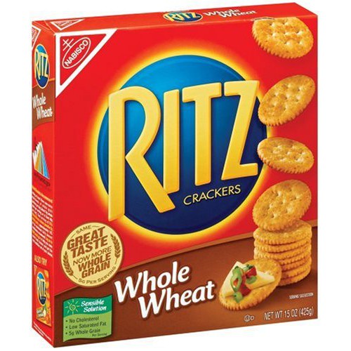 Ritz Crackers Wholewheat 365G