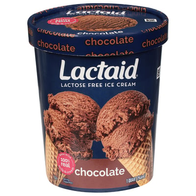 Hood Lactaid Chocolate Ice Cream 907G