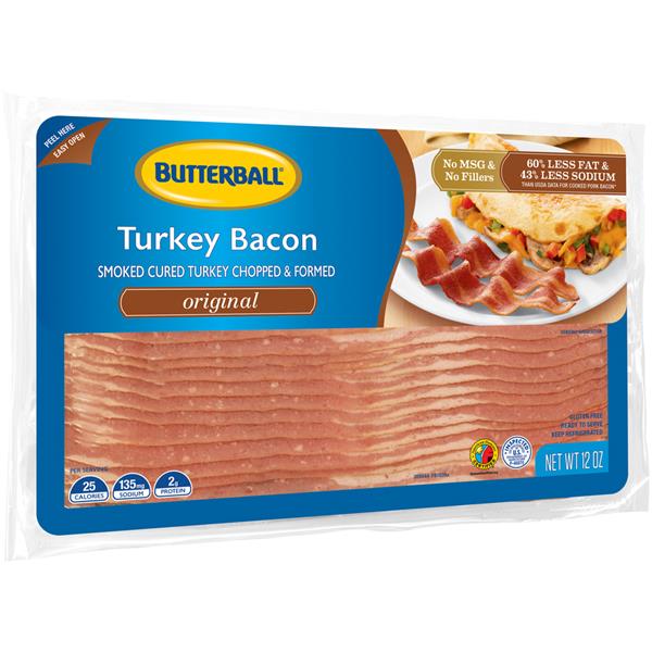 Butterball Turkey Bacon 340G