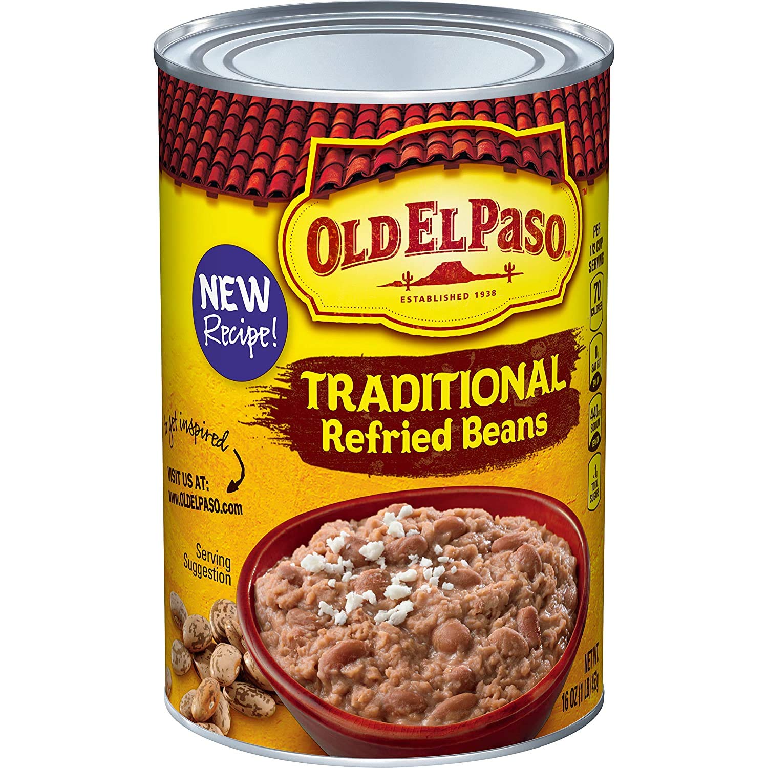 Old Paso Refried Beans 453G