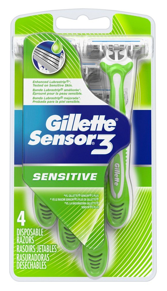 Gillette Razor Sensor 4X (Each)