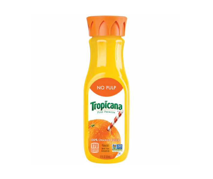 Tropicana Pure Premium Orange Juice No Pulp 355ML