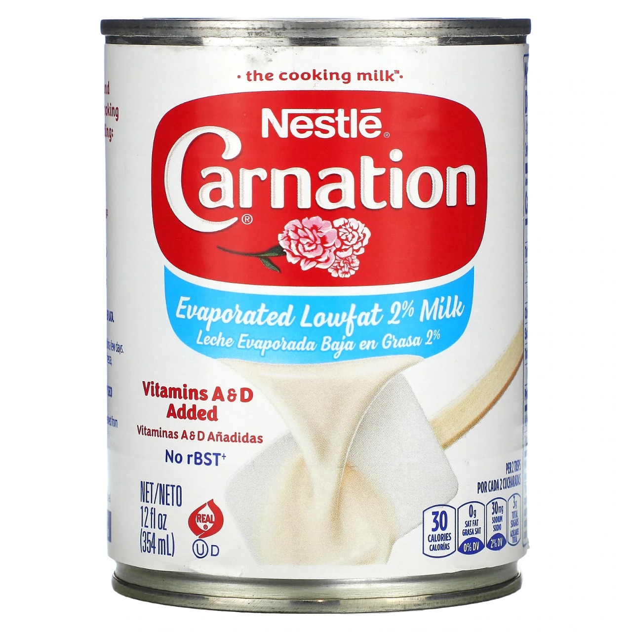 Carnation Evaporated Low Fat Milk 354ML