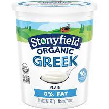 Stony Fatfree Plain Yogurt 907G