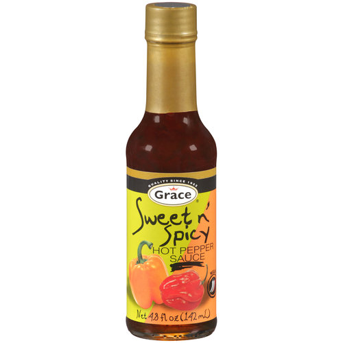 Grace Sweet N Spicy Hot Pepper Sauce 141ML