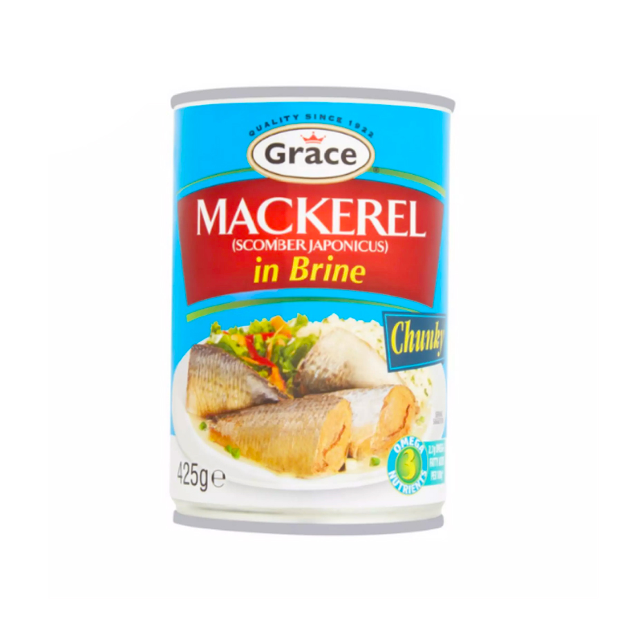 Grace Mackerel In Brine 425G