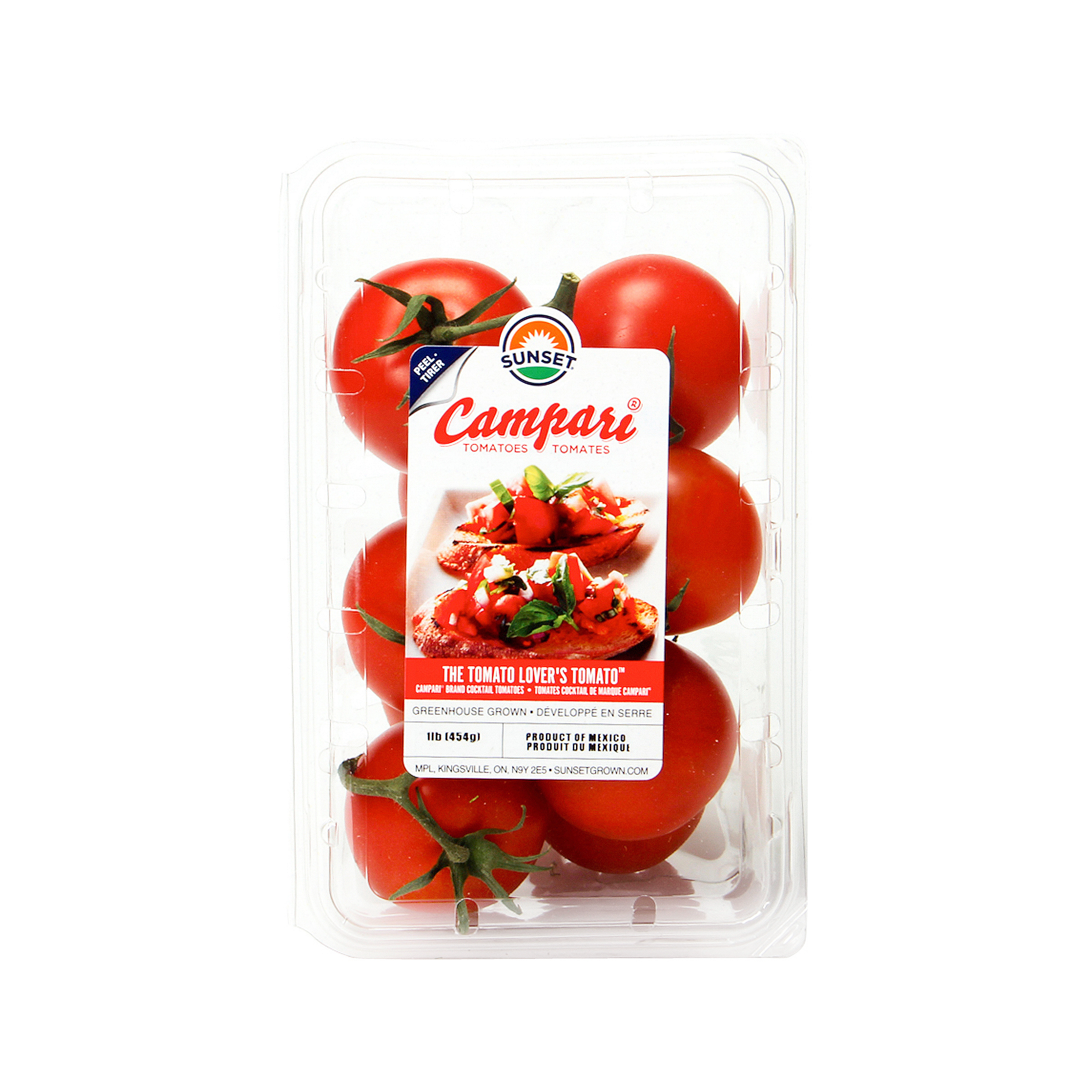 Imported Tomato Campari Clamshell 454G