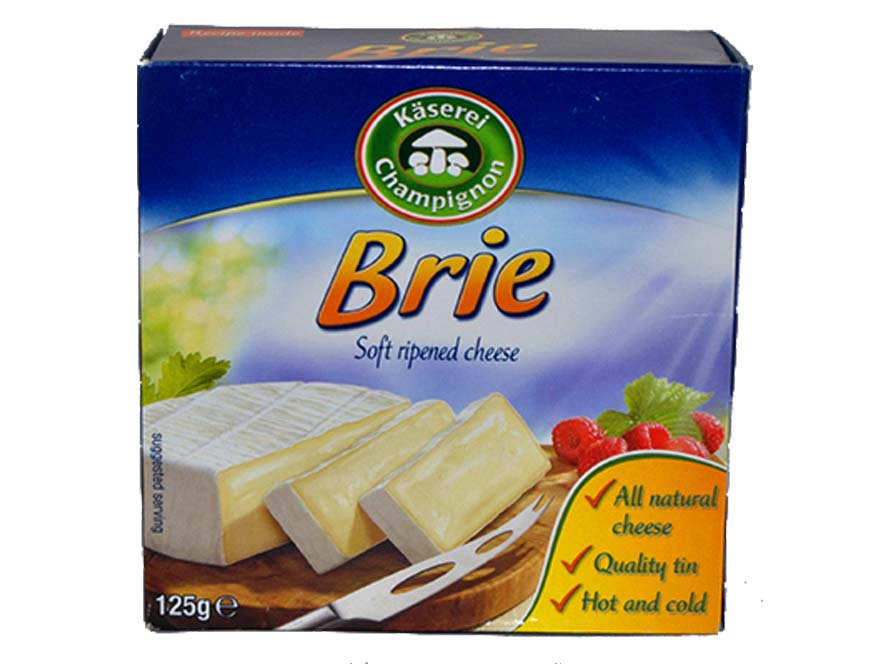 Champignon Brie In Tin 125G