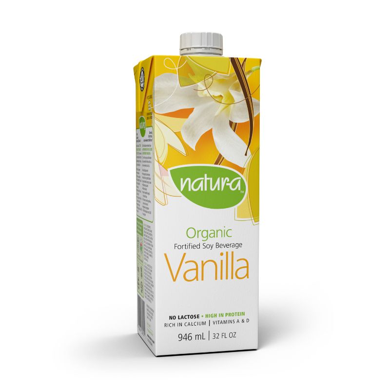 Natura Organic Soya Milk Vanilla 946ML