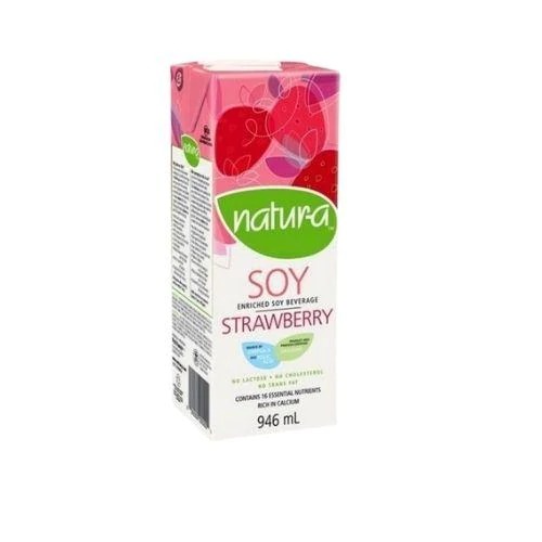 Natura Organic Soya Milk Strawberry 946ML