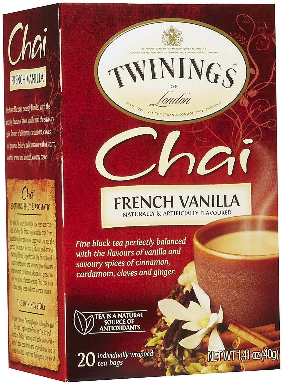 Twining Frnch Vanilla Chai 20X (Each)