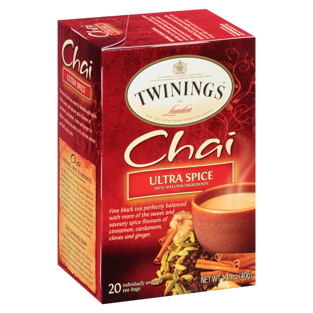 Twining Tea Chai Ultra Spice 20X (Each)