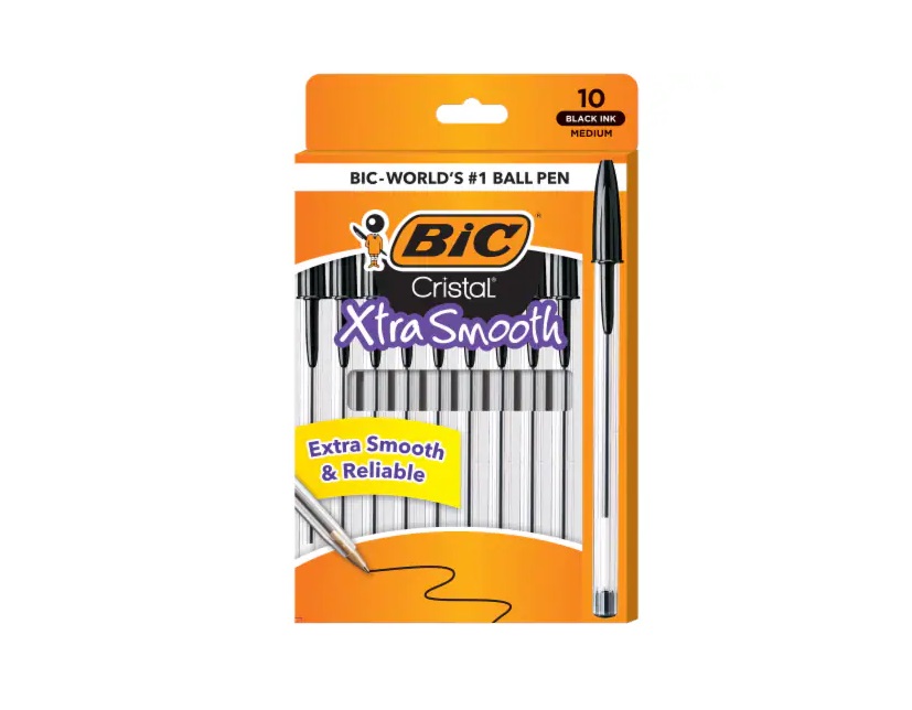 Bic Pens Black 10 X (Each)