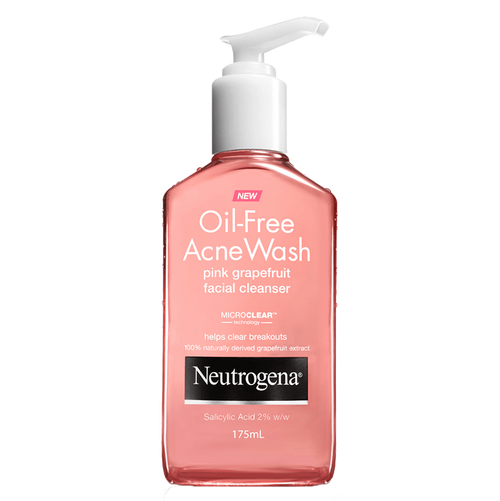 Neutrogena Facial Cleanser Pink Grapefruit 177ML