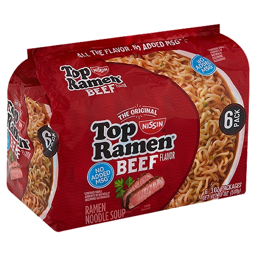 Top Ramen Beef 6X (Each)