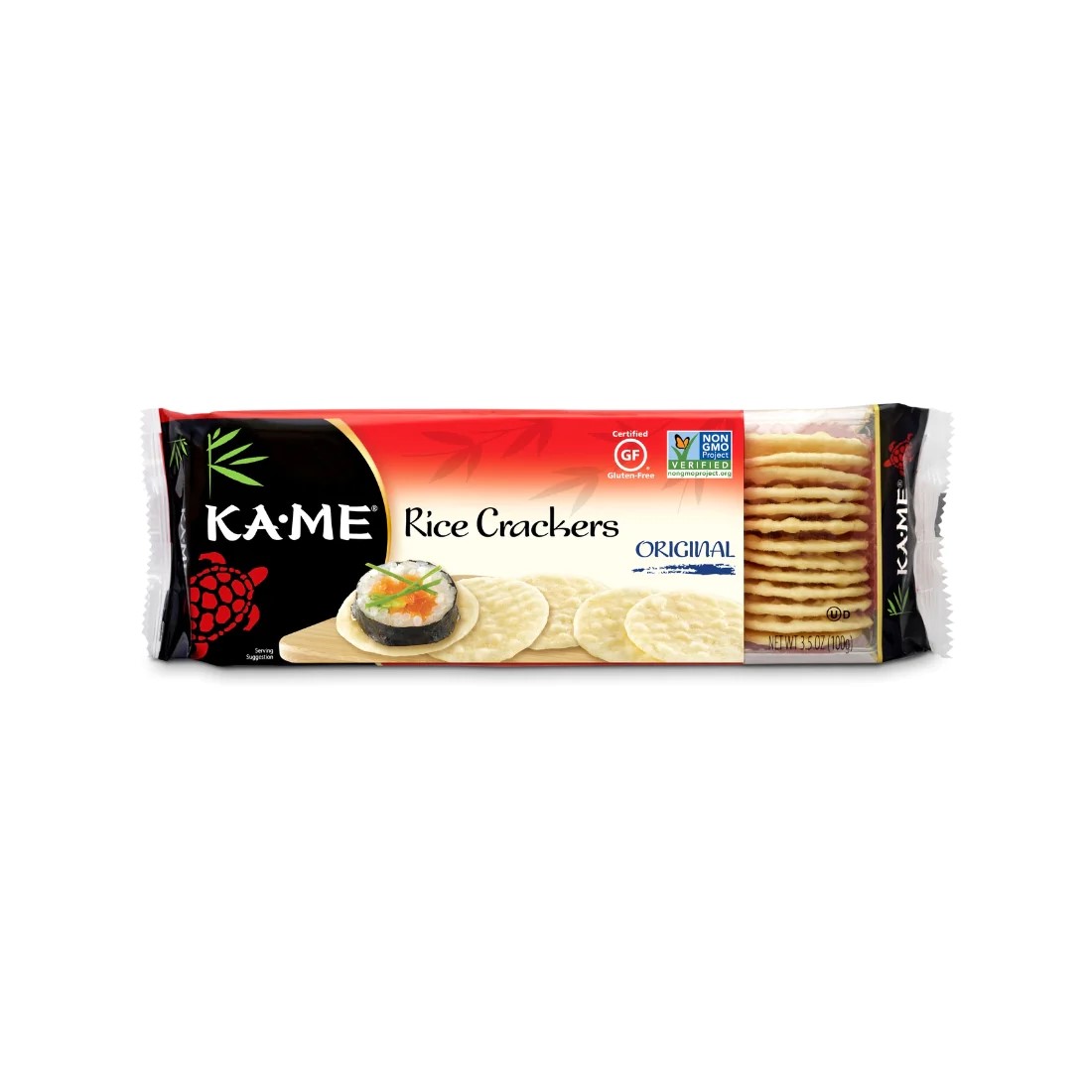 Kame Rice Cracker Plain Gluten-Free 99G