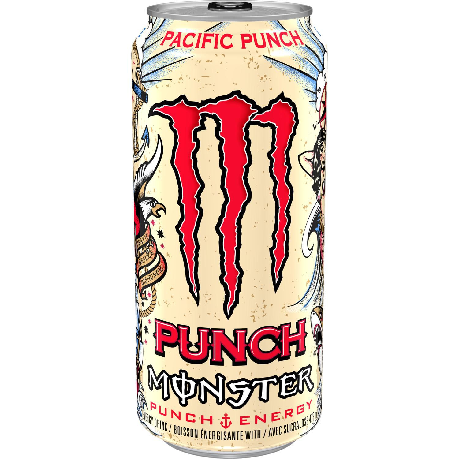 Monsters Energy Drink Pacific Punch 473ML