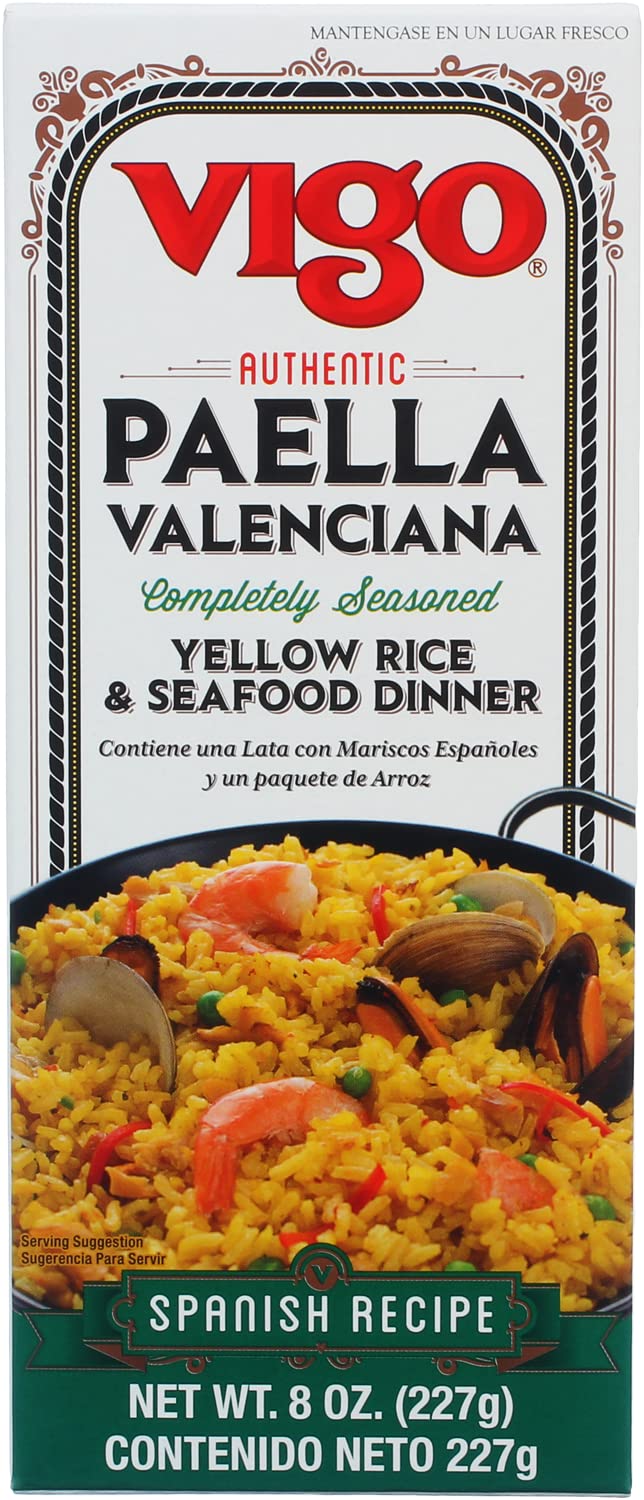 Vigo Paella Rice Yellow Food 227G