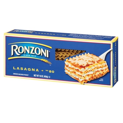 Ronzoni Lasagne Curly 454G