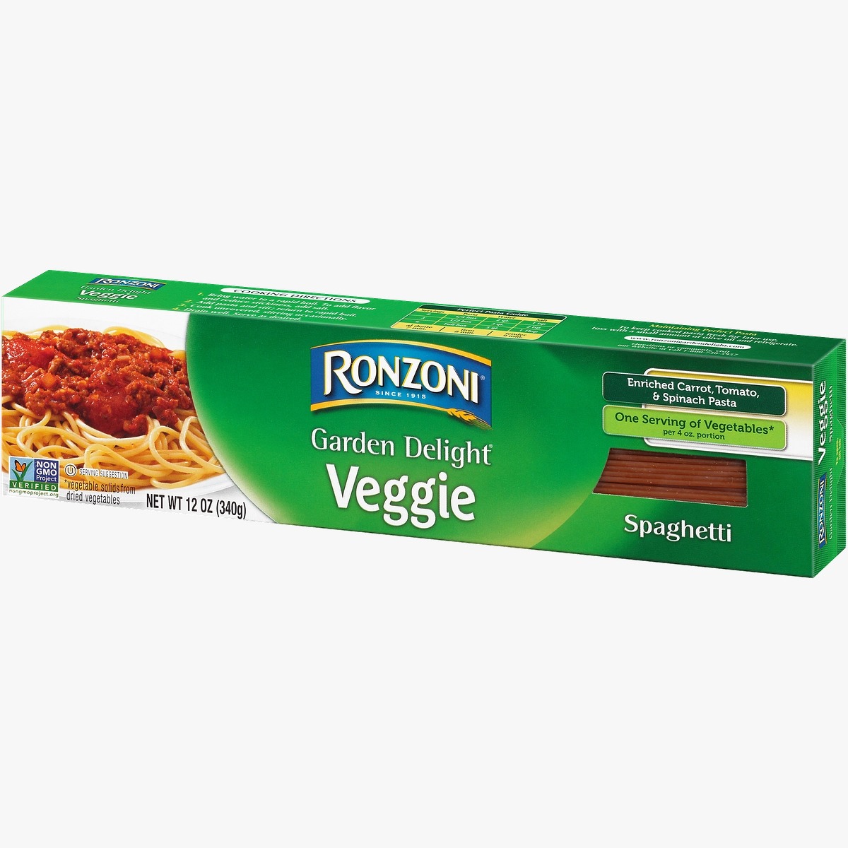 Ronzoni Garden delight Spaghetti 340G