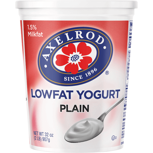 Axelr Low Fat Plain Yogurt 907G