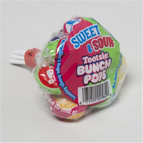 Tootsie Sweet N Sour Bunch Pops (Each)