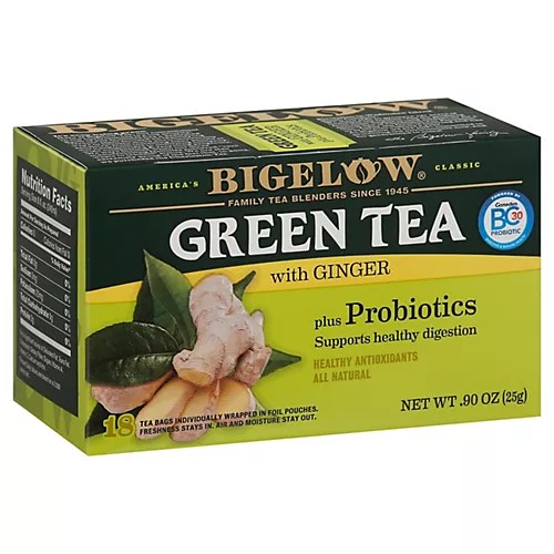 Bigelow Green Tea With Ginger 18X (Each)