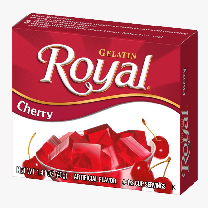 Royal Cherry Gelatin 40G