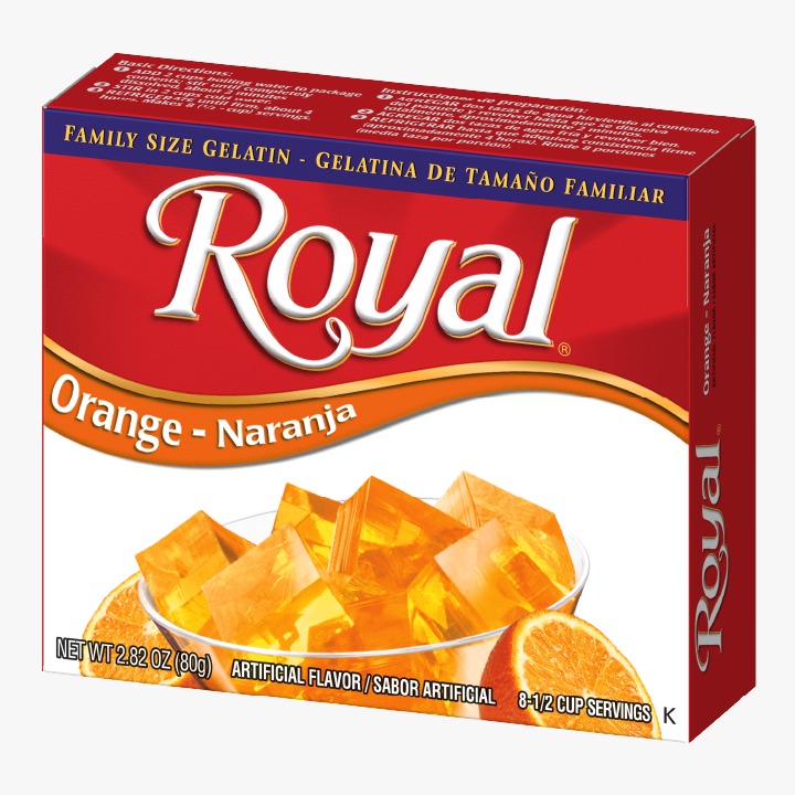 Royal Gelatin Orange 80G