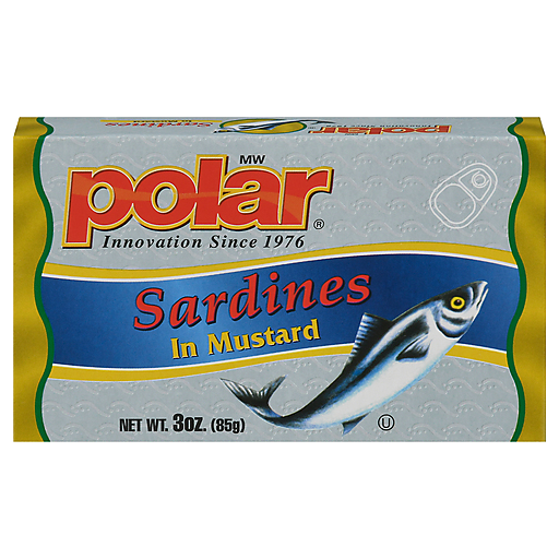 Polar Sardines Mustard 85G