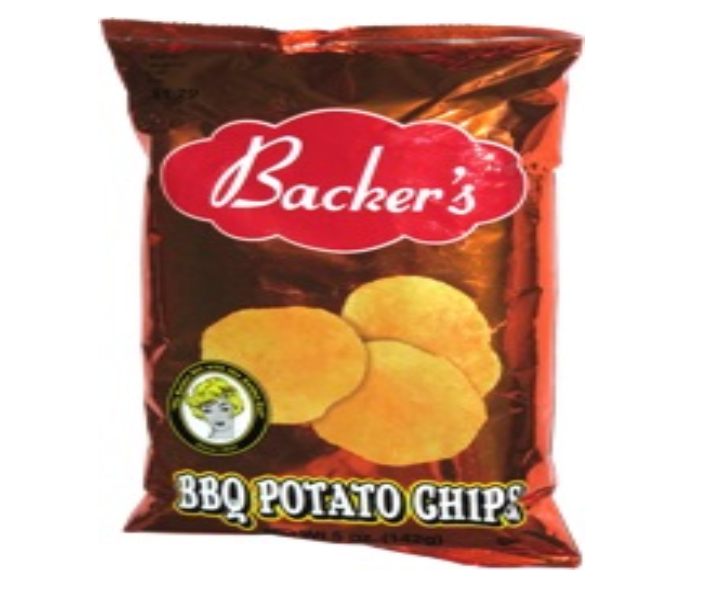 Backers Pot Chips Bbq 120G
