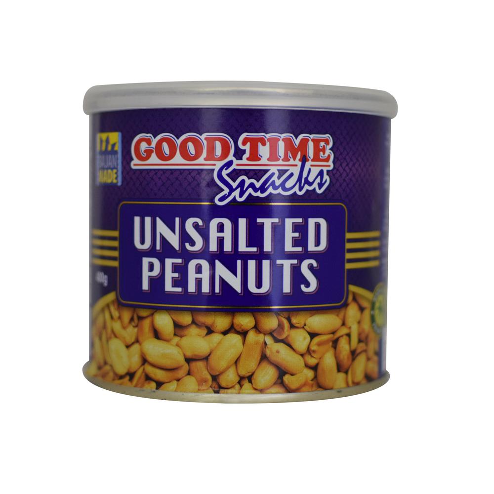 Good Time Snacks Unsalted Peanuts 400G