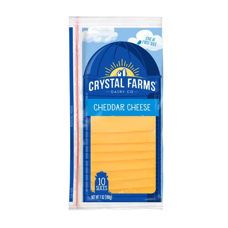 Crystal Farm Cheddar 198G