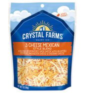 Crystal Farm Mex 3 Cheese 198G