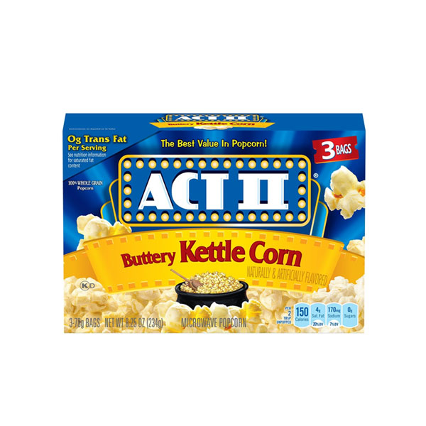 Act 11 Buttery Kettle Corn 3X (Each)