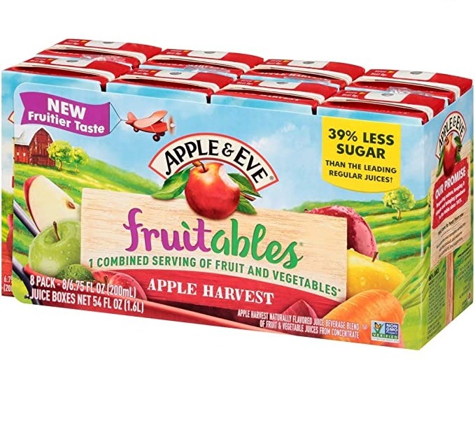 Apple And Eve Fruitble Apple Harvest 8X (Each)