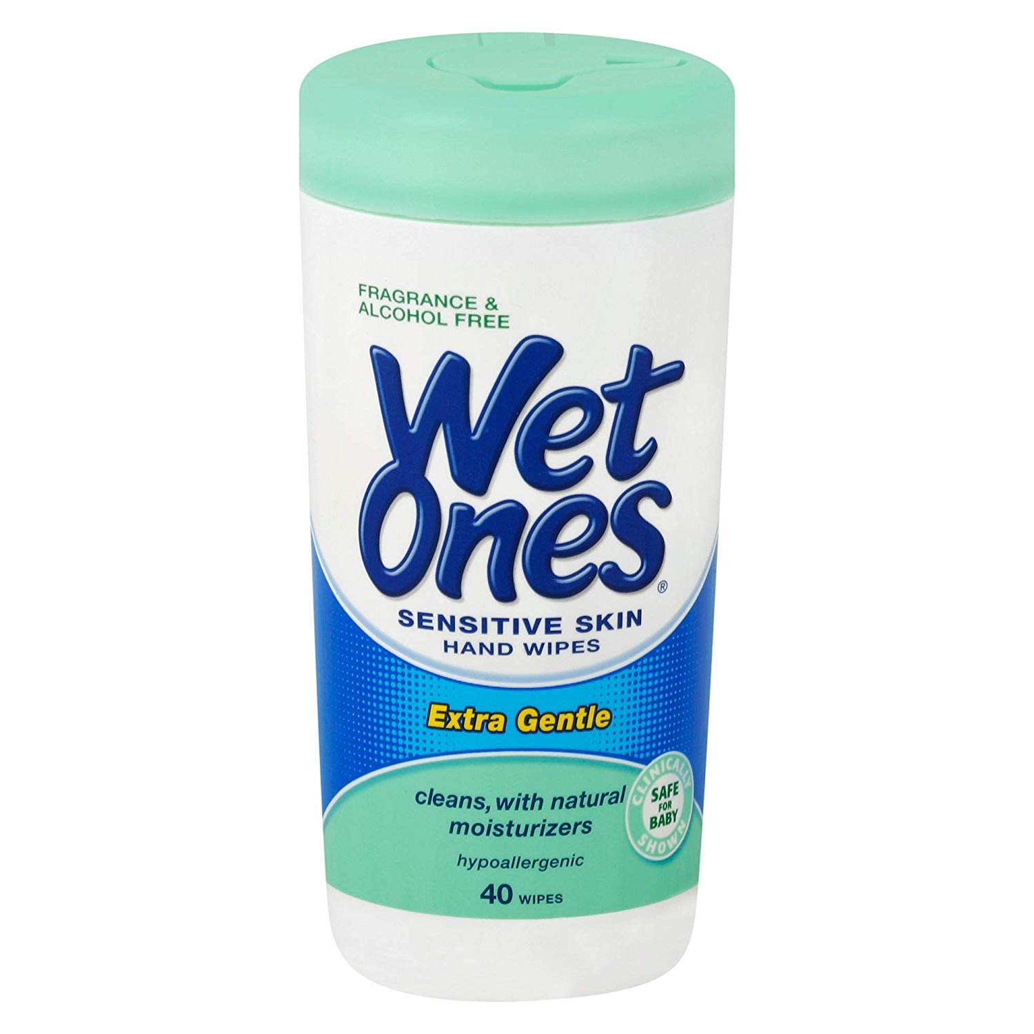 Wet Ones Ex Gentle Wipes 40X (Each)