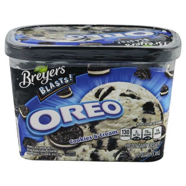 Breyers Oreo Cookies N Cream 1.4L