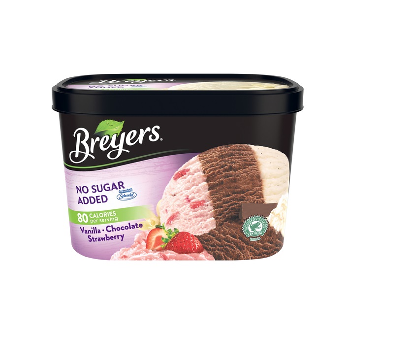 Breyers No Sugar Added Neapolitan Ice Cream (Each)