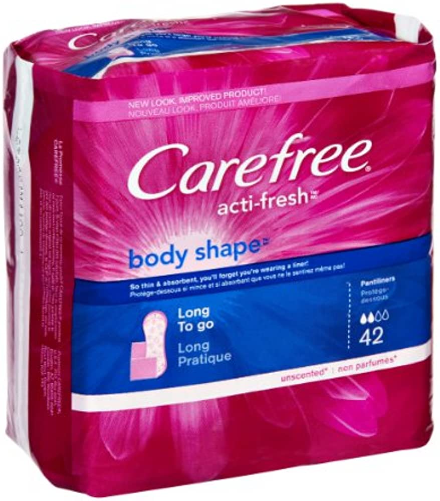 Carefree Body Shape Unsented Long 42X (Each)