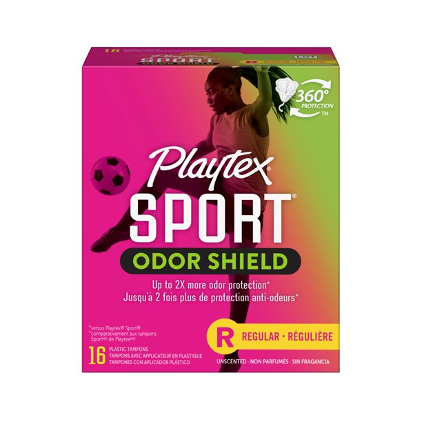 Playtex Sport Odor Shield Regular 16X (Each)