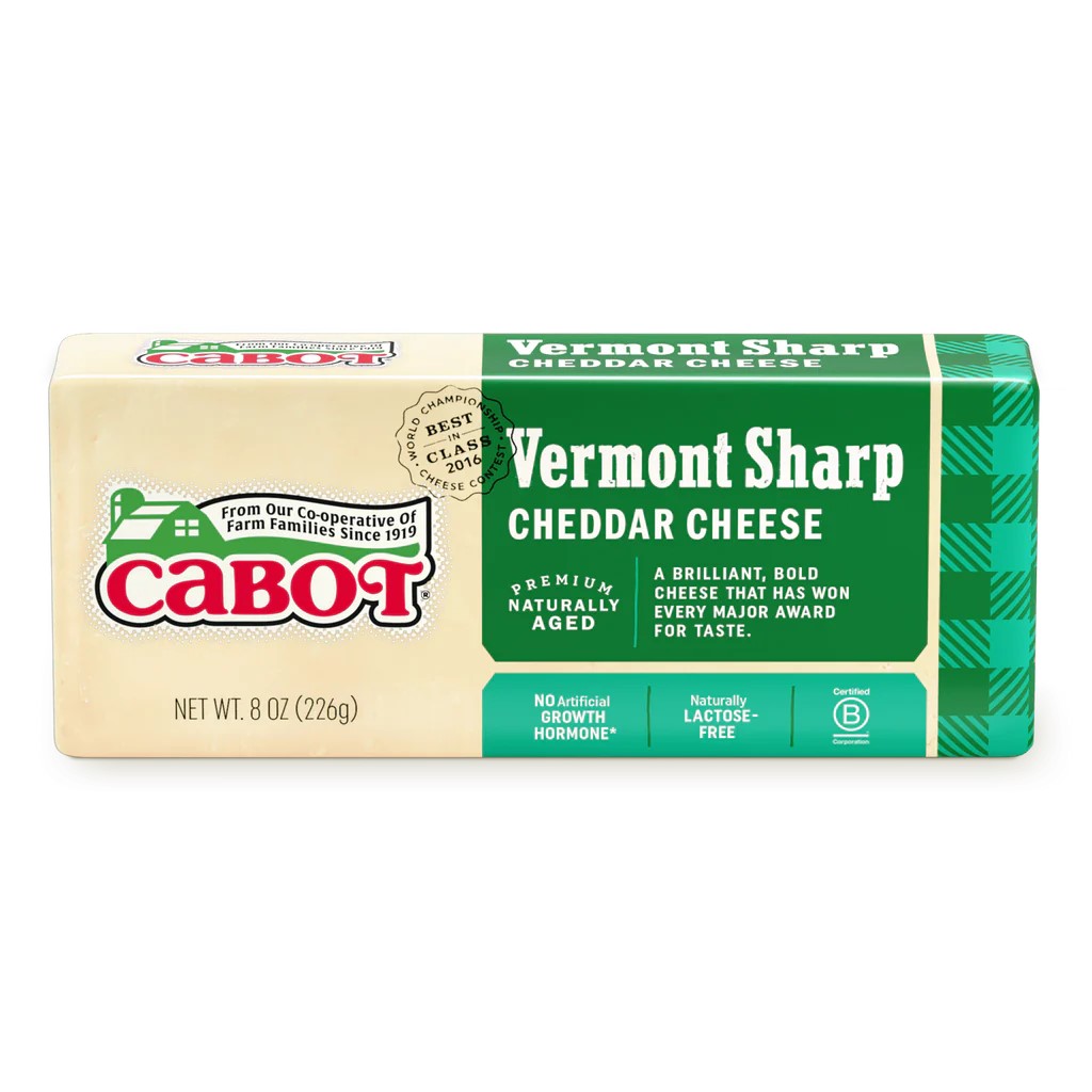 Cabot Cheddar Sharp White Bar 227G