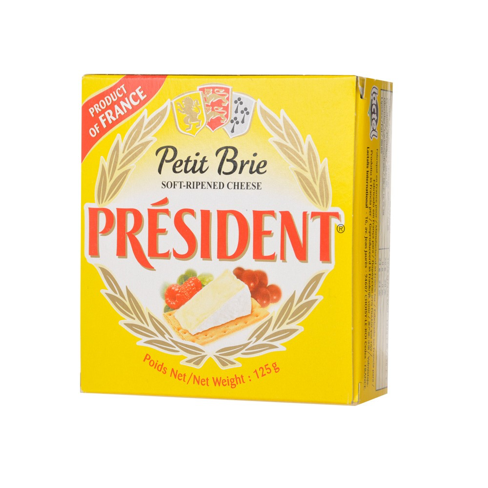 President Cheese Brie Tins 127G
