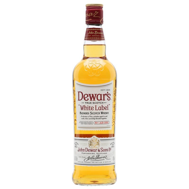Dewars White Label Whiskey 750ML