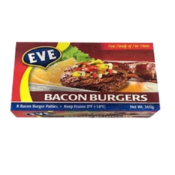 Eve Bacon Burgers 360G