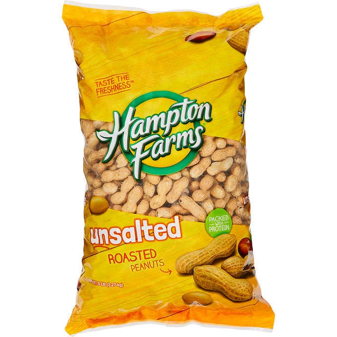 Imported Jumbo Unsalted Roasted Peanuts 454G