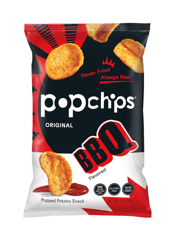 Popchip Potato Barbeque Chip 141G